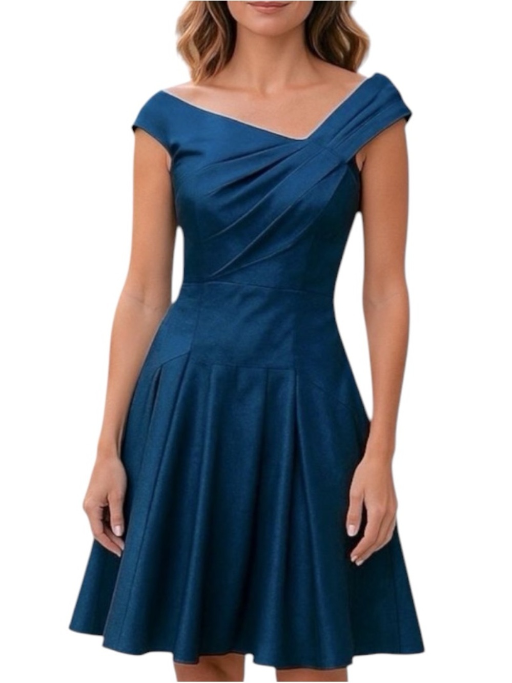 Jessica Howard Sapphire Blue Dress NWT Size 12 Wedding Guest Event